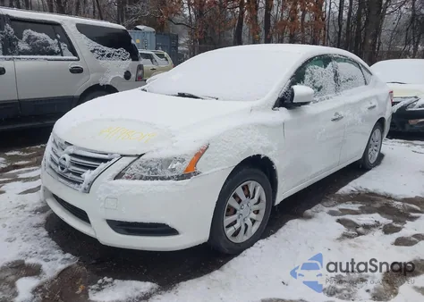 2014 Nissan Sentra Fe+ S из США, поврежденный, VIN 3N1AB7AP4EY323843